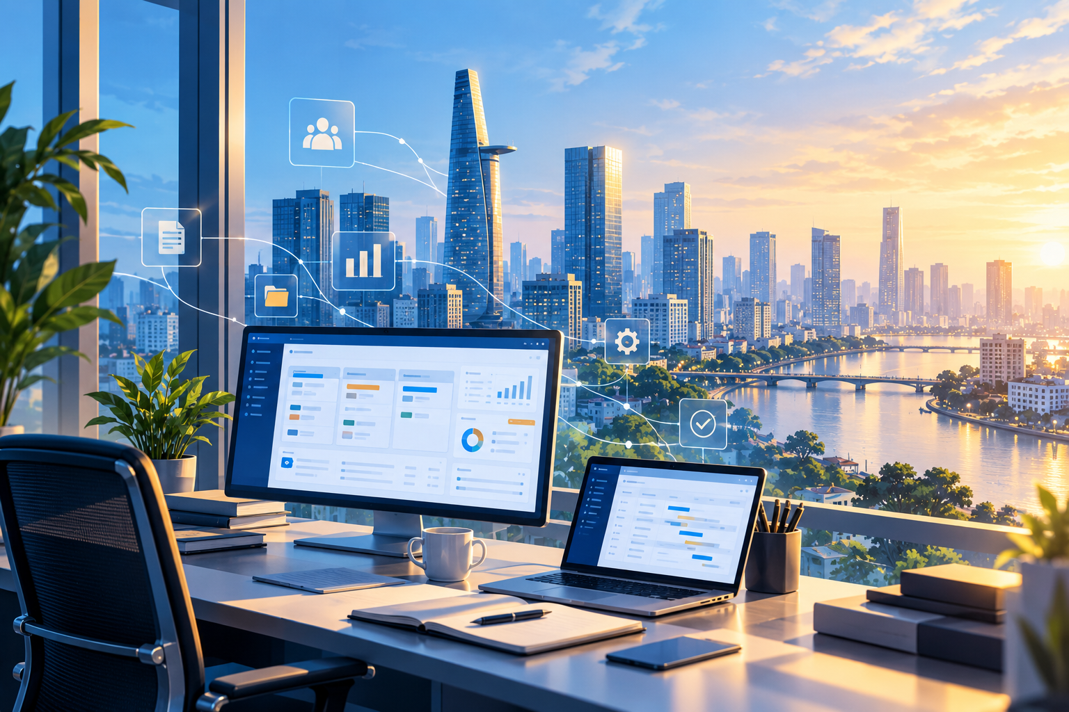 Công ty phát triển phần mềm quản lý doanh nghiệp tại TP.HCM