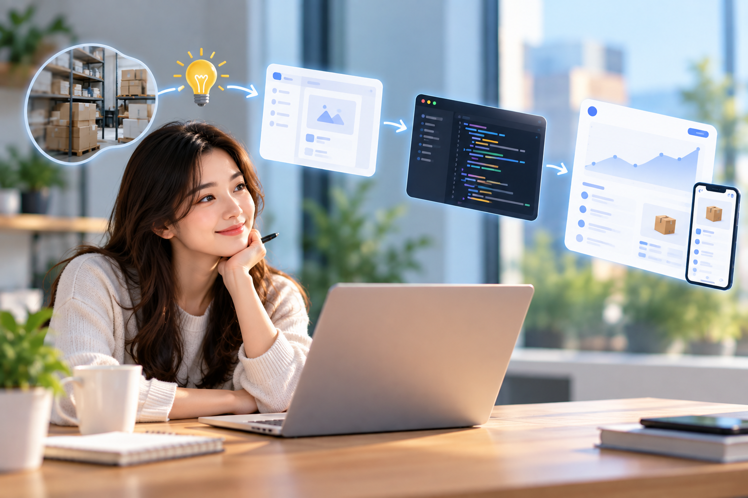 Một người bắt đầu vibe coding từ một vấn đề thực tế, biến nhu cầu cụ thể thành ý tưởng, giao diện, code và ứng dụng hoàn chỉnh theo từng bước.
