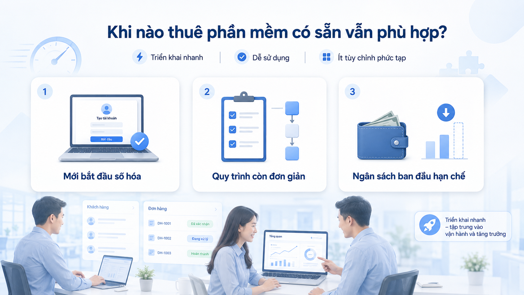 Phần mềm bán hàng: Sở hữu trọn đời thay vì thuê hằng năm